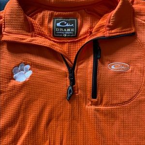Clemson Drake Quarter Zip Pullover